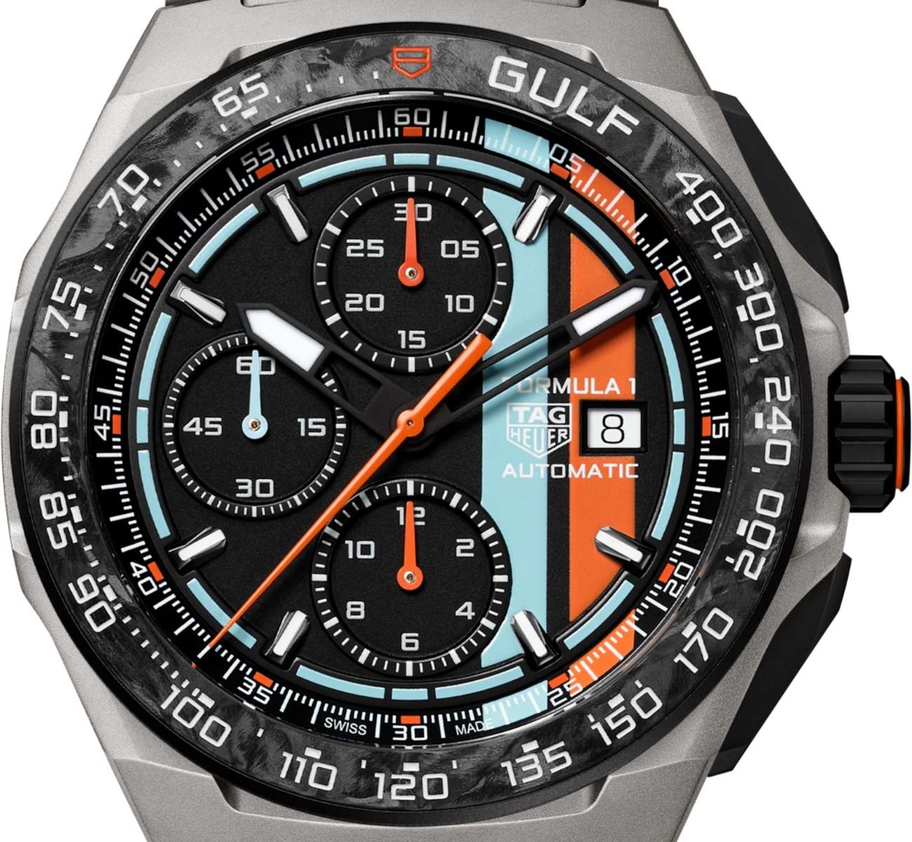 TAG Heuer Formula 1 Chronograph x Gulf CBZ208B.BF0009