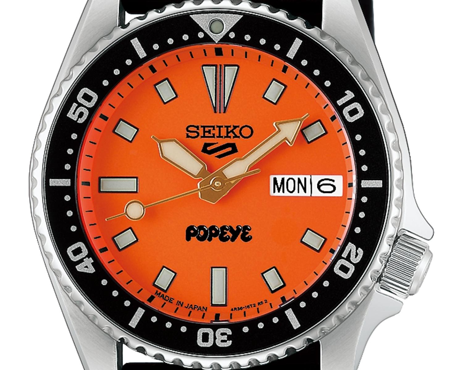 Seiko 5 Sports x Popeye HDB013J