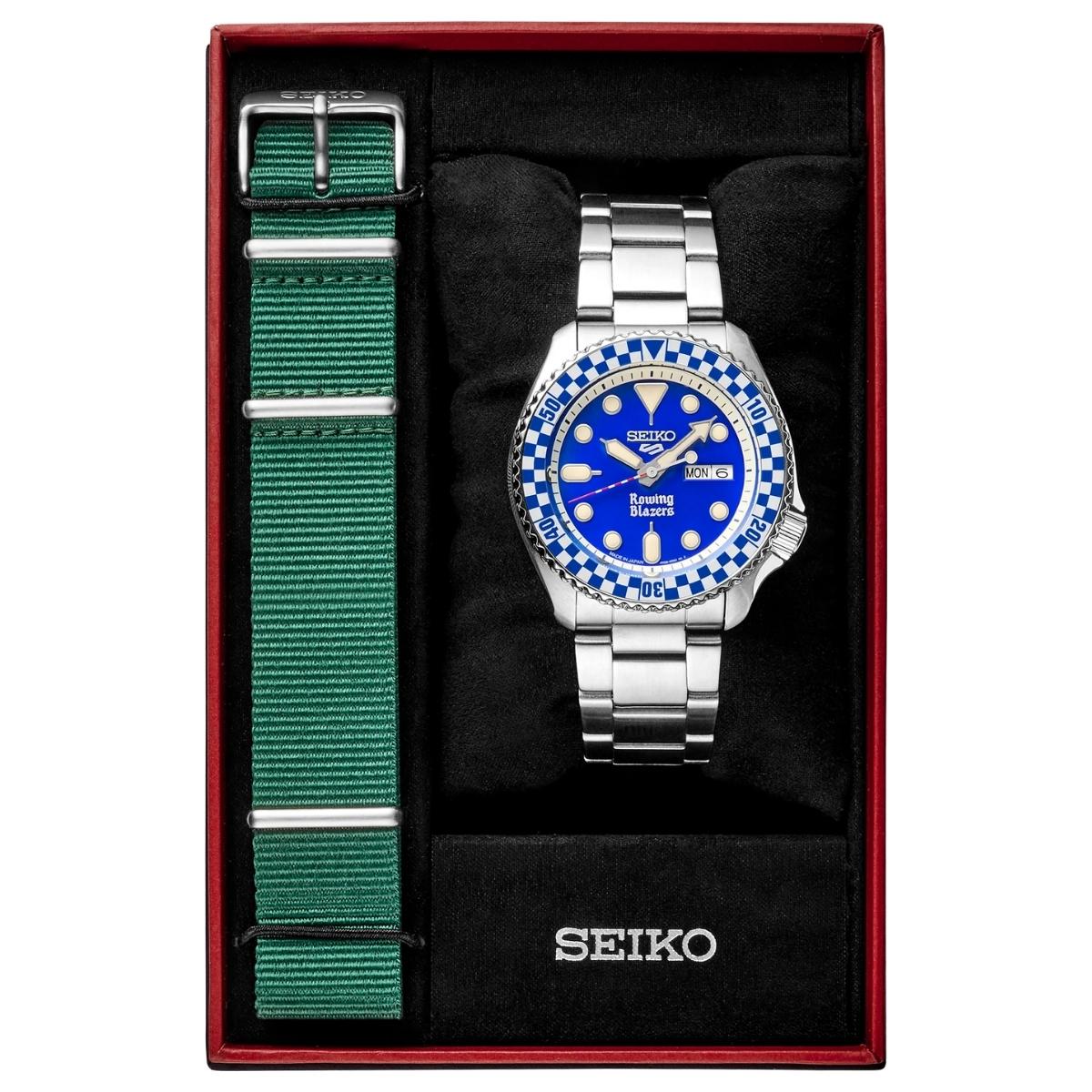 Rowing Blazers x Seiko 5 Sports SRPM19