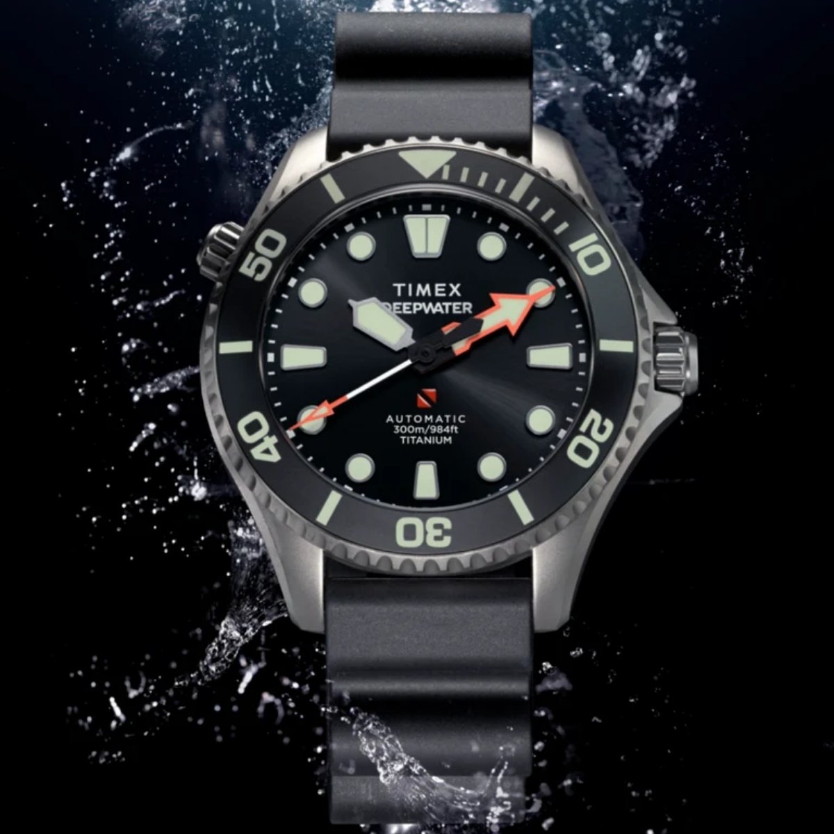 Timex Deepwater Meridian 300 Titanium HEV Automatic TW2W82100 