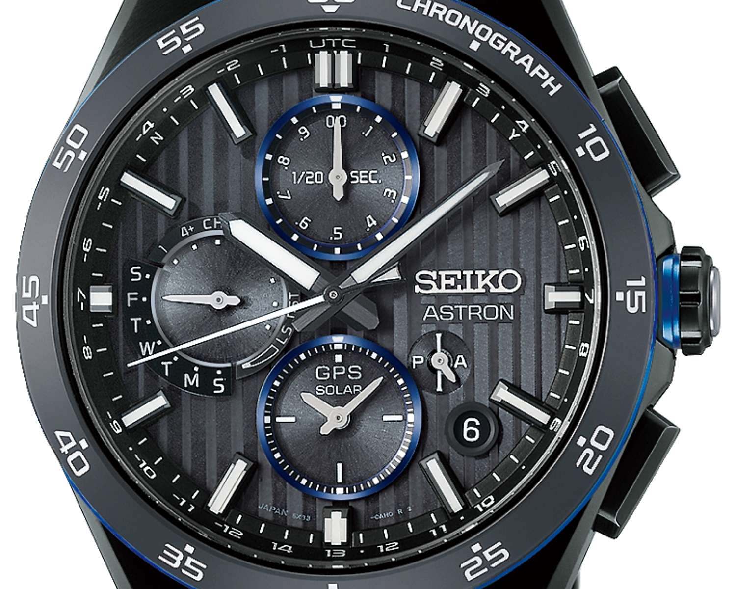 Seiko Astron GPS Solar Dual-Time Chronograph HAB008